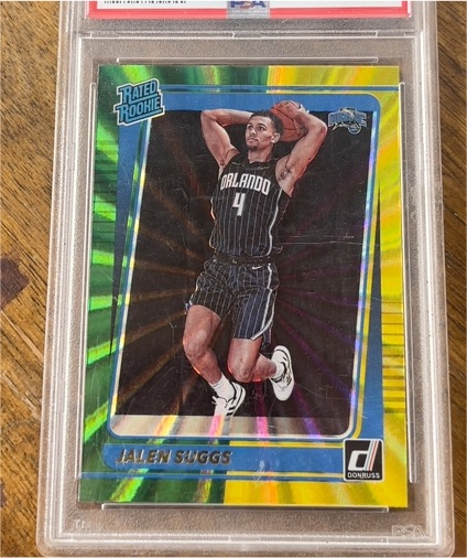 2021-22 Donruss #229 Jalen Suggs Rated Rookie — front