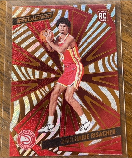 2024-25 Panini Revolution #104 Zaccharie Risacher Rookie Card — front