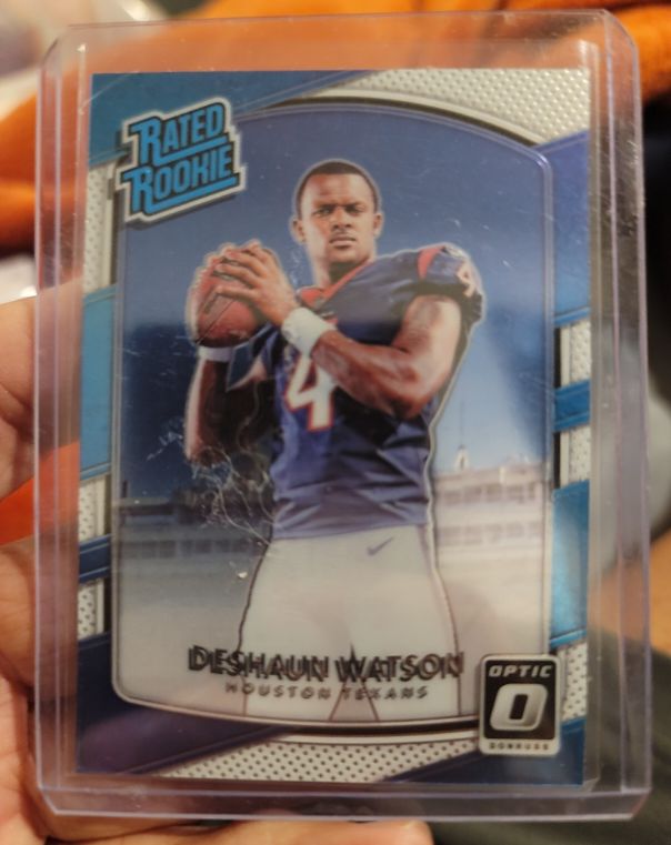 2017 Donruss Optic #195 Deshaun Watson — front