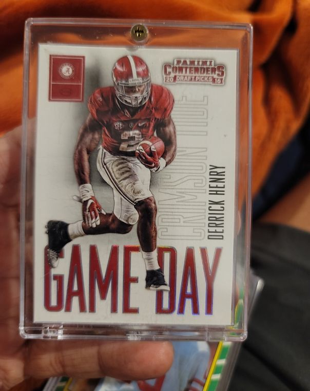 2016 Panini Contenders Draft Picks #8 Derrick Henry Game Day Tickets — front