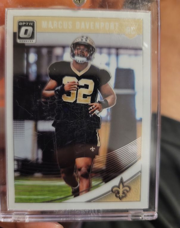 2018 Donruss Optic #106 Marcus Davenport — front