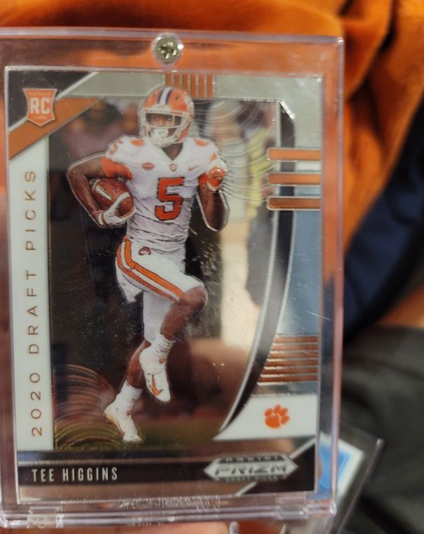 2020 Panini Prizm Draft Picks #107 Tee Higgins — front