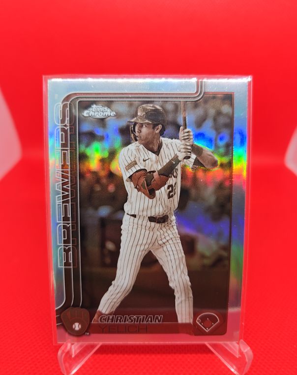 2025 Topps Chrome #89 Christian Yelich — front