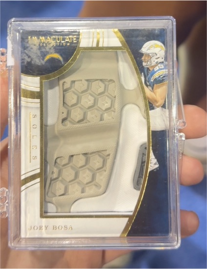 2020 Panini Immaculate Collection Soles Joey Bosa — front