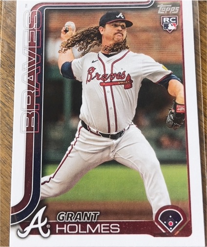 2025 Topps #414 Grant Holmes — front
