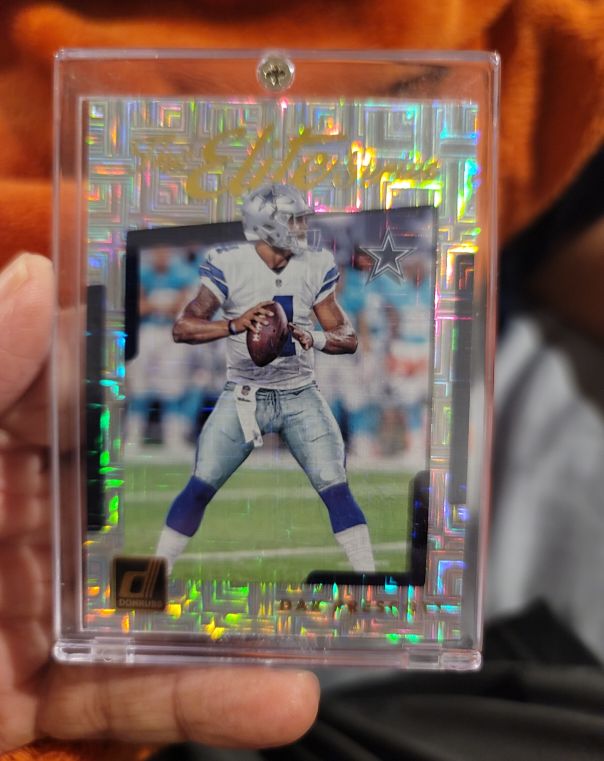2017 Donruss #17 Dak Prescott Dallas Cowboys The Elite Series — front