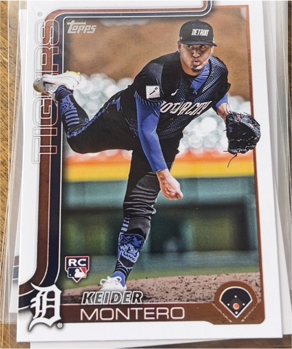 2025 Topps Series 2 #665 Keider Montero — front