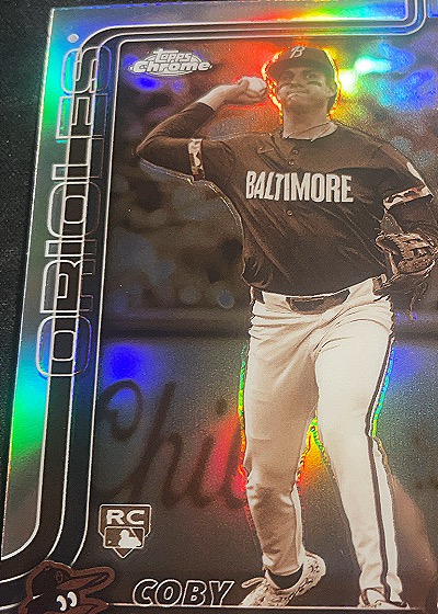 2025 Topps Chrome #20 Coby Mayo — front