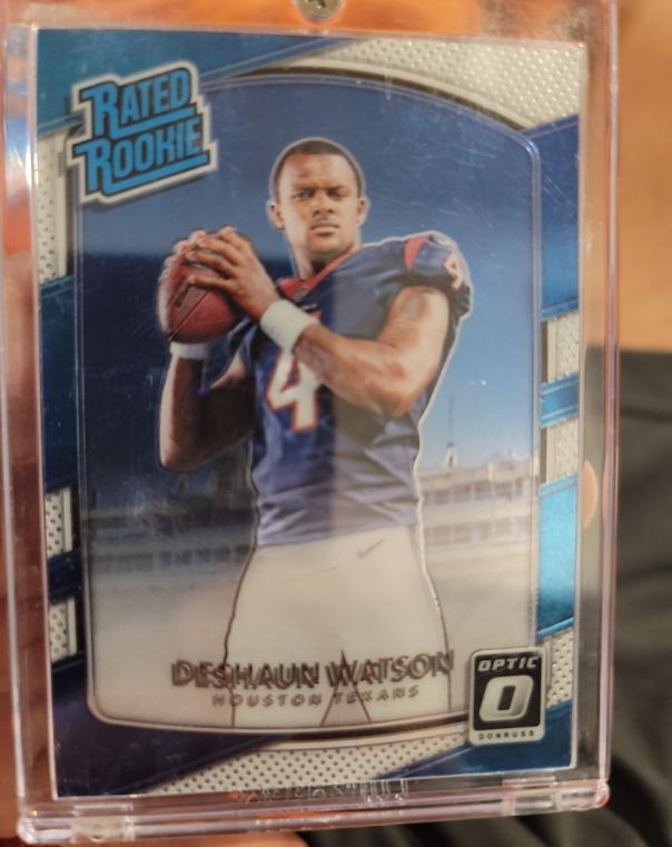 2017 Donruss Optic #195 Deshaun Watson Rated Rookie — front