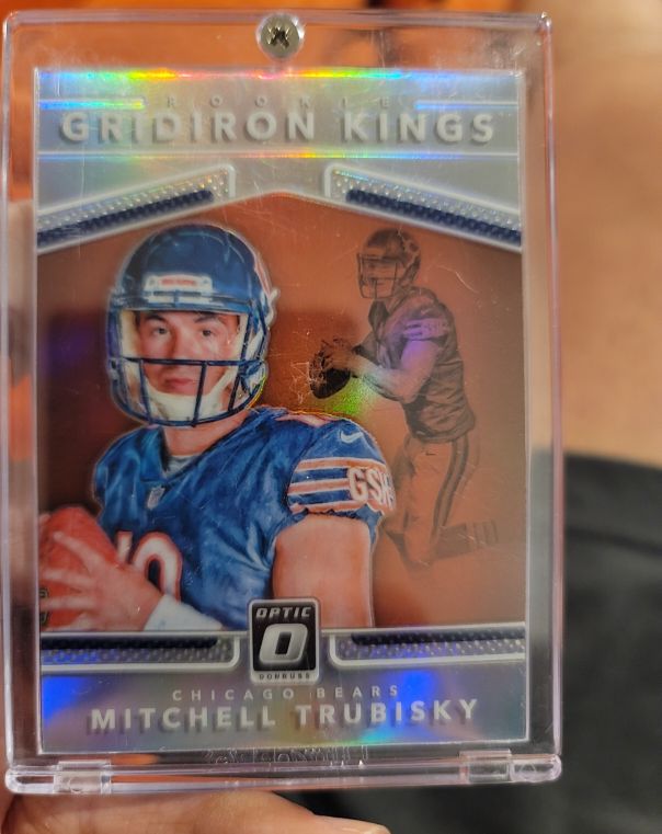 2017 Donruss Optic #6 Mitchell Trubisky Gridiron Kings — front