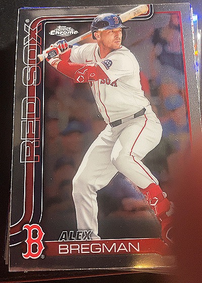 2025 Topps Chrome #247 Alex Bregman — front