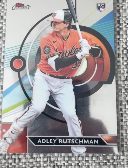 2023 Topps Finest #22 Adley Rutschman — front