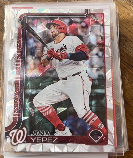 2025 Topps Series 2 #679 Juan Yepez — front