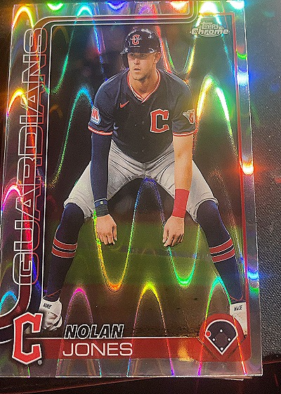 2025 Topps Chrome #32 Nolan Jones — front