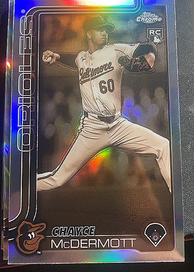 2025 Topps Chrome #266 Chayce McDermott — front