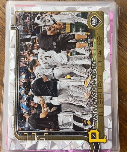 2025 Topps Series 2 #677 Pittsburgh Pirates Team Card — front