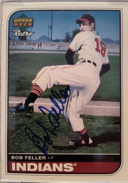 1998 Upper Deck Retro #18 Bob Feller — front