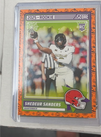 2025 Panini Score #15 Shedeur Sanders — front