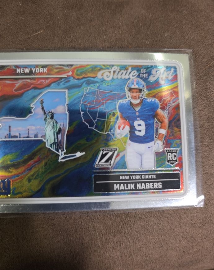 2024 Panini Zenith State of the Art #23 Malik Nabers — front