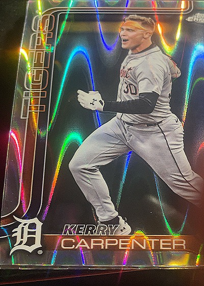 2023 Topps Chrome #CT-30 Kerry Carpenter — front
