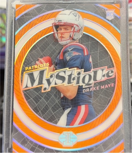2024 Panini Illusions Mystique #2 Drake Maye — front