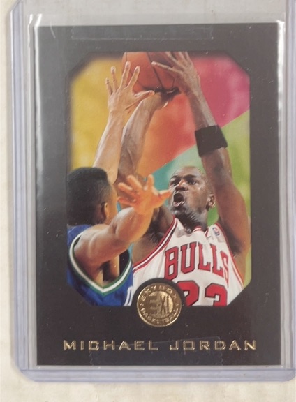 1995-96 Skybox E-XL #10 Michael Jordan — front