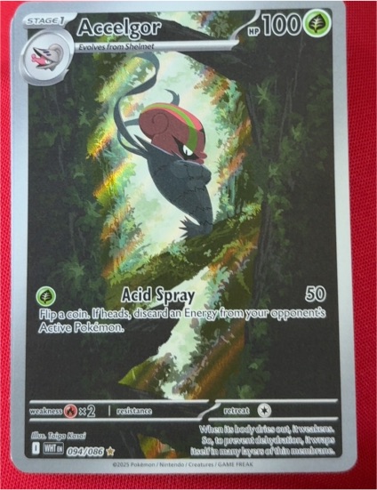 2025 Pokemon #094 Accelgor — front