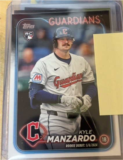 2024 Topps Update #US337 Kyle Manzardo — front