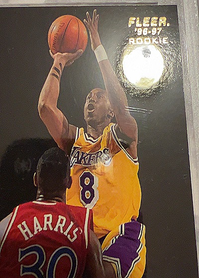 1996-97 Fleer #203 Kobe Bryant Rookie — front