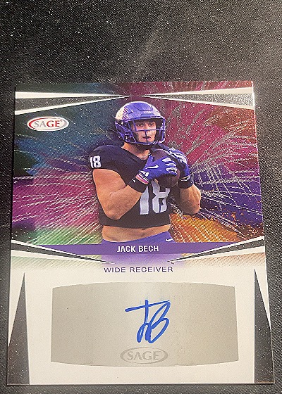 2025 Sage High Series #A-JB Jack Bech — front