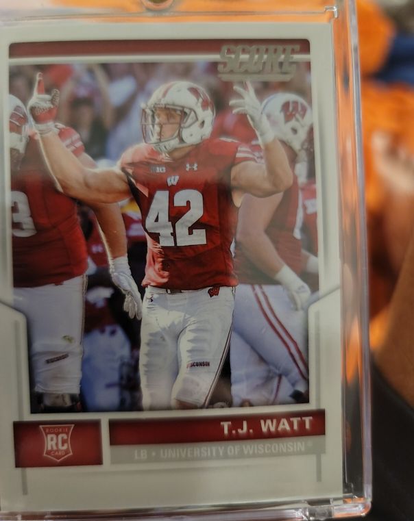 2017 Panini Score #336 T.J. Watt — front