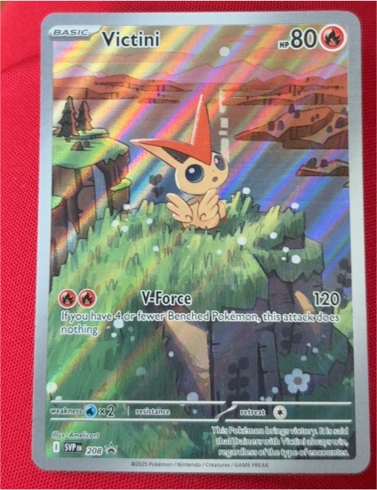2025 Pokémon SVP #208 Victini — front