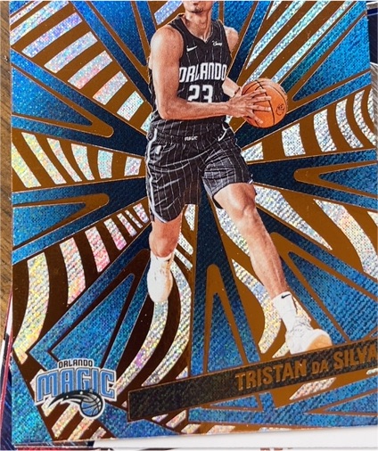 2024-25 Panini Revolution Tristan Da Silva Rookie LAVA SSP #LAVA SSP — front