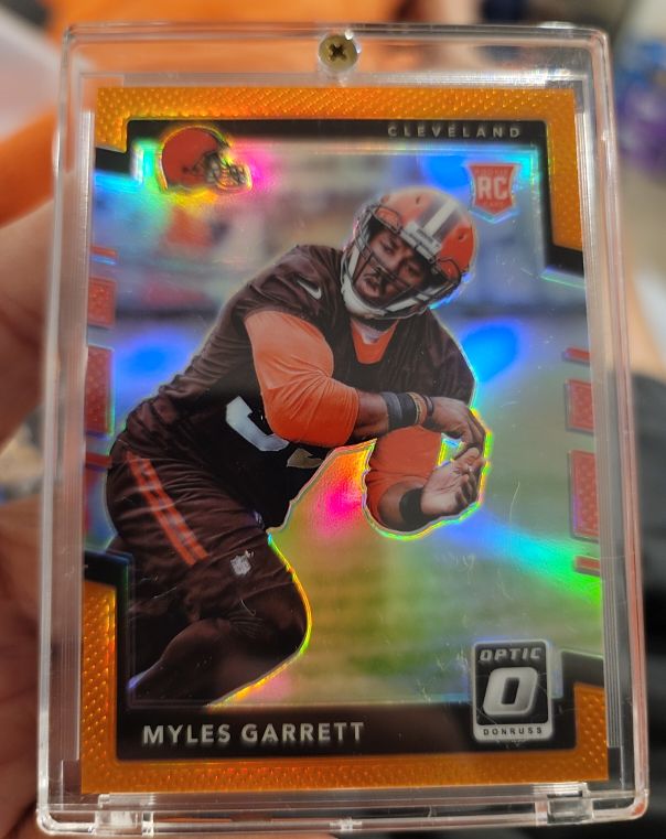 2017 Donruss Optic #106 Myles Garrett — front