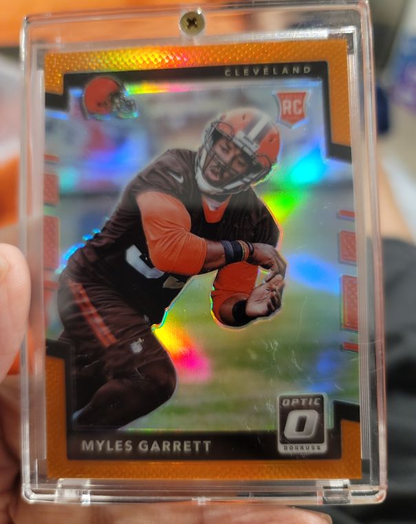 2017 Donruss Optic #106 Myles Garrett — front