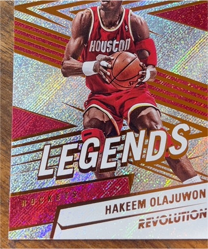 2024-25 Panini Revolution Legends #168 Hakeem Olajuwon — front