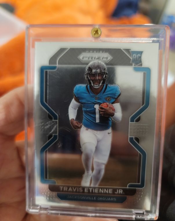 2021 Panini Prizm #344 Travis Etienne Jr. — front