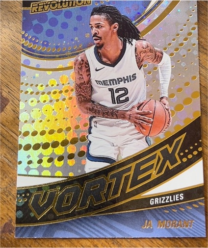2024-25 Panini Revolution #21 Ja Morant Vortex — front