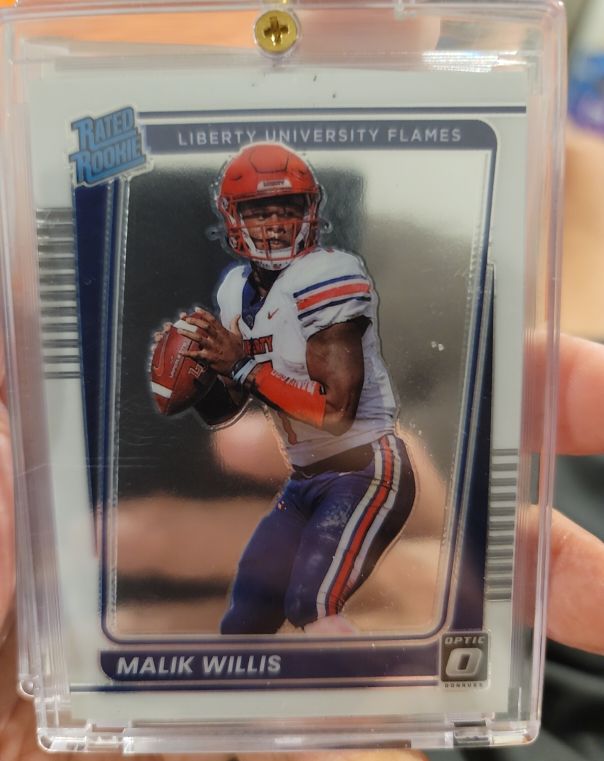 2022 Panini Chronicles Draft Picks Donruss Optic #9 Malik Willis — front