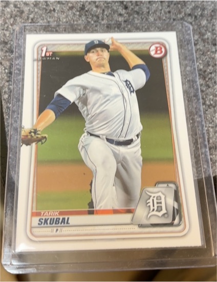 2020 Bowman #BP-108 Tarik Skubal — front
