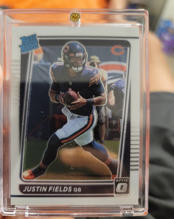 2021 Donruss Optic #204 Justin Fields — front