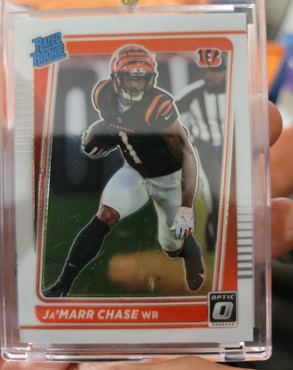2021 Panini Donruss Optic #207 Ja'Marr Chase — front