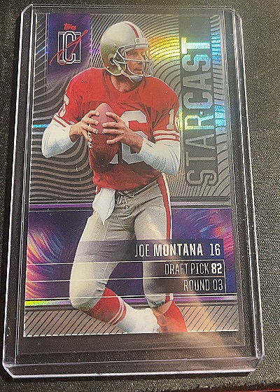 2024 Topps Signature Class Star Cast #SC-10 Joe Montana — front