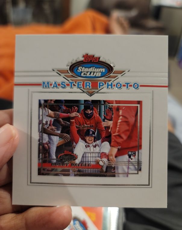 2021 Topps Stadium Club Master Photo #OBPBD Bobby Dalbec — front
