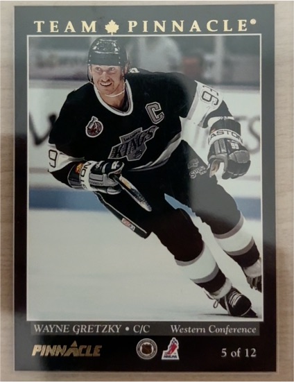 1992 Pinnacle Team Pinnacle #5 Wayne Gretzky — front