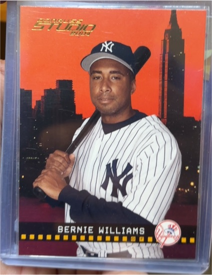 2004 Donruss Studio #130 Bernie Williams — front