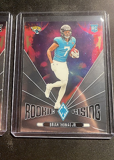 2024 Panini Phoenix Rookie Rising #RR-BTJ Brian Thomas Jr. — front