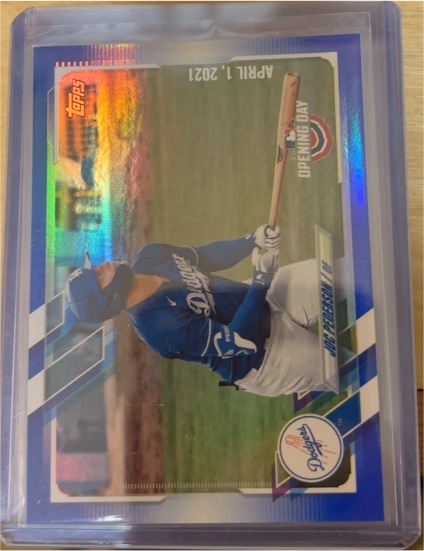 2021 Topps Opening Day #64 Joc Pederson — front