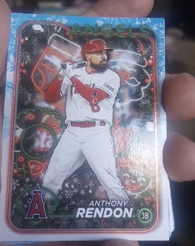 2024 Topps Holiday #H137 Anthony Rendon — front