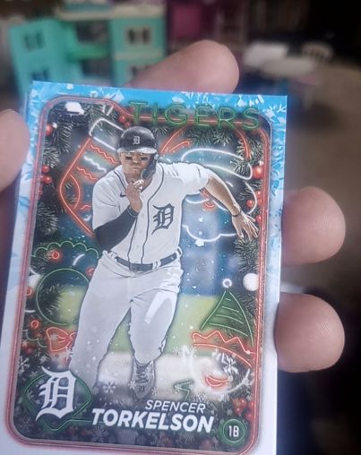 2024 Topps Holiday #H48 Spencer Torkelson — front